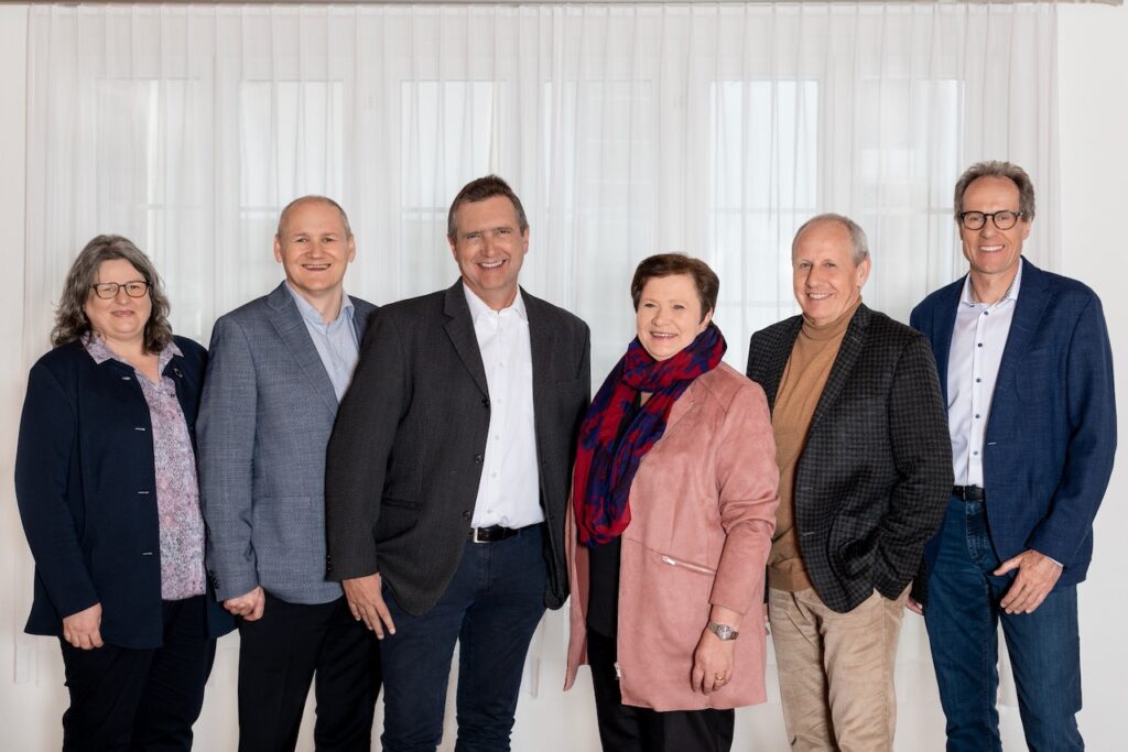 Kirchenrat 2022 - 2025 v.l. M. Küng, A. Meier, I. Krämer, M. Theiler, H. Schuler, C. Schönenberger | © Katholische Kirche Unterägeri