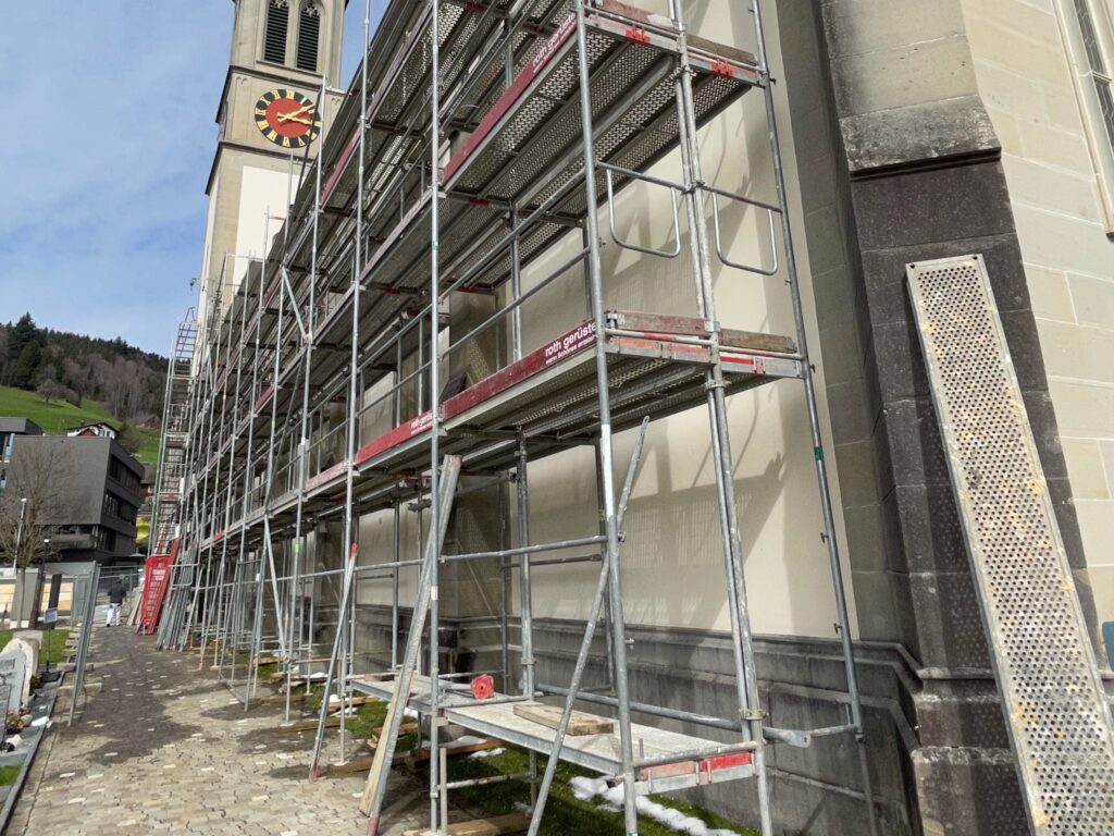 Sanierung Pfarrkirche 2023 | © Katholische Kirche Unterägeri