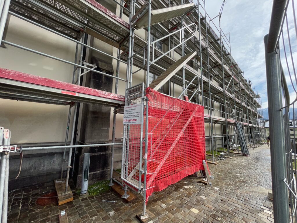 Sanierung Pfarrkirche 2023 | © Katholische Kirche Unterägeri