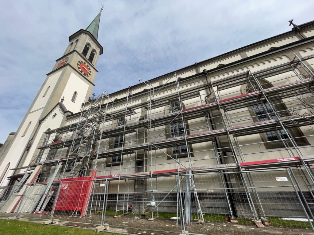 Sanierung Pfarrkirche 2023 | © Katholische Kirche Unterägeri