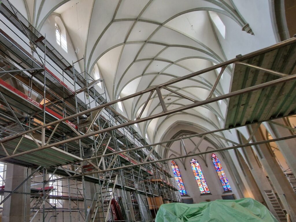 Sanierung Pfarrkirche 2023 | © Katholische Kirche Unterägeri
