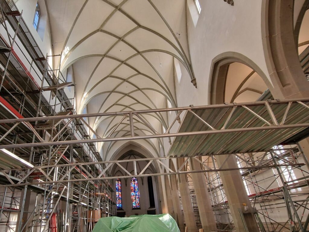 Sanierung Pfarrkirche 2023 | © Katholische Kirche Unterägeri