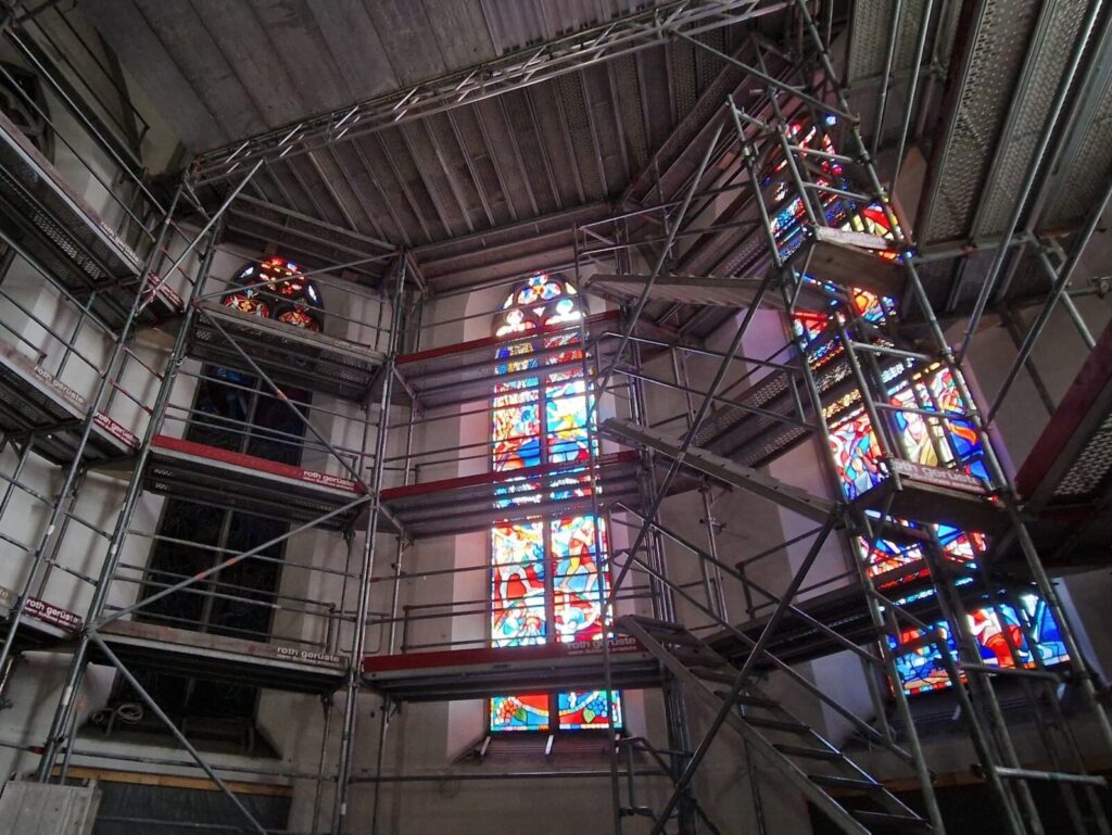 Sanierung Pfarrkirche 2023 | © Katholische Kirche Unterägeri